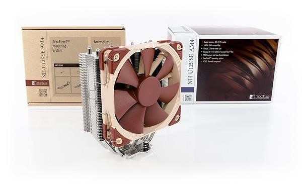 NOCTUA NH-U12S SE-AM4, CPU COOLER AM4 18.6 TO 22 DB 74.3 TO 93.4 M³ / H  43.7 TO 55 CFM  SPECIAL EDITION FOR AMD AM4